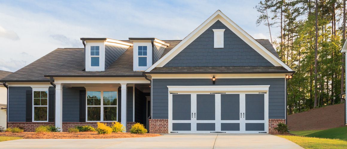 Image of front of home with fresh coat of paint.