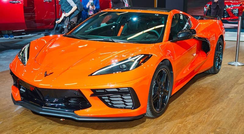 Orange Corvette