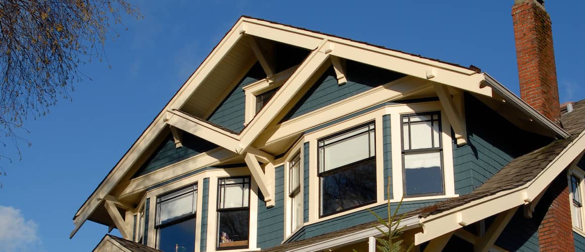 Craftsman home.