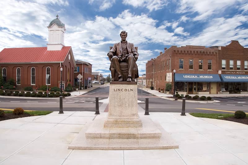The Kentucky Lincoln Statue.