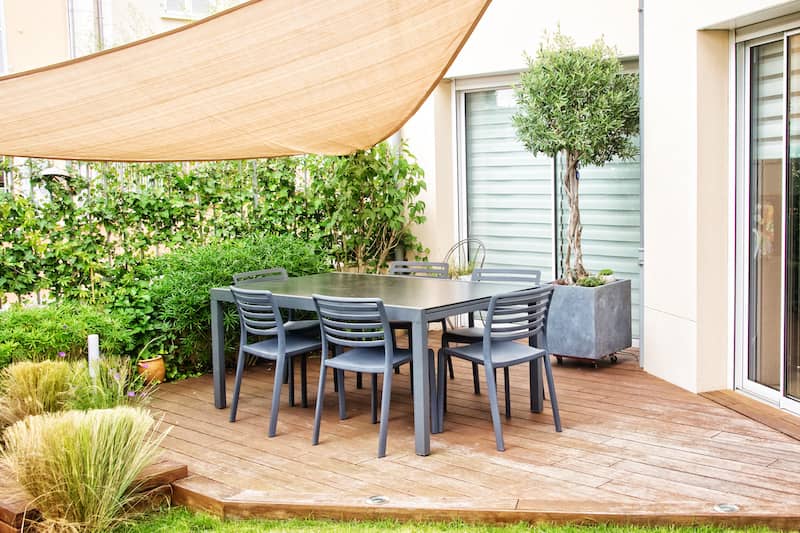 Design a patio.