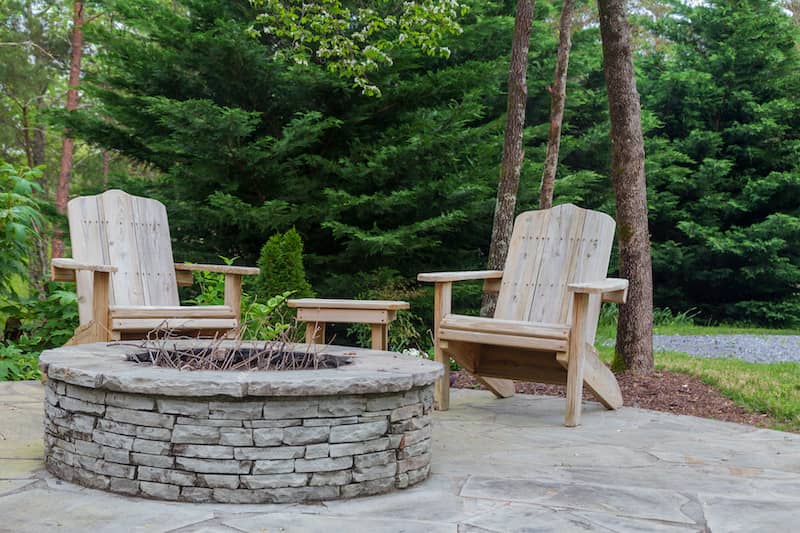Construct a fire pit.