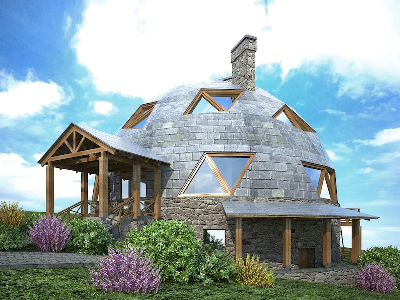 geodesic dome house