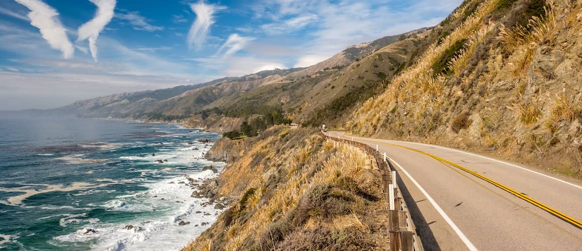 Pacific Coast Highway 1, California.