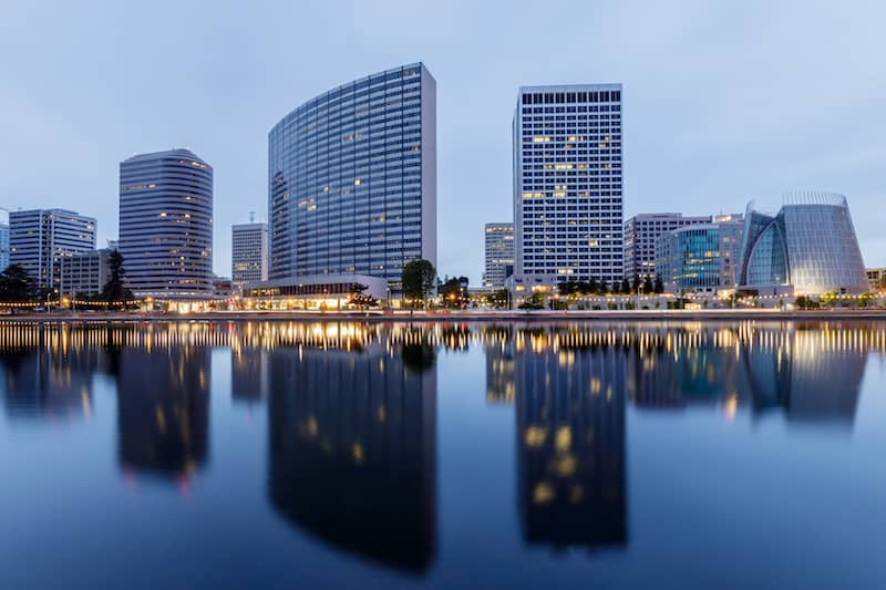 Downtown Oakland, CA.