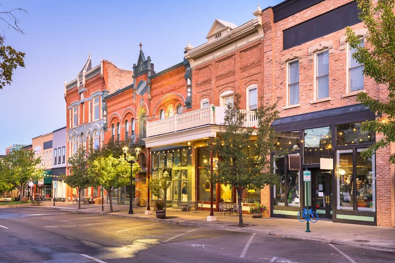 Provo Utah Downtown On Center Street