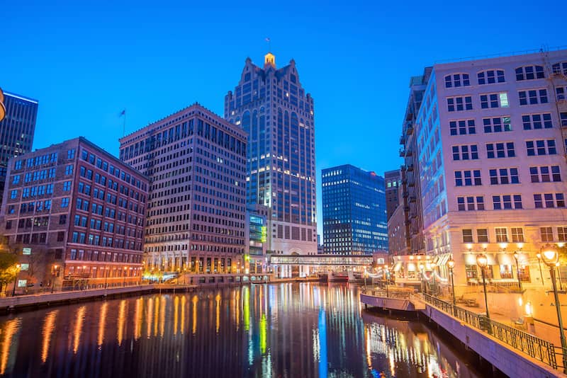 Downtown Milwaukee Skyline