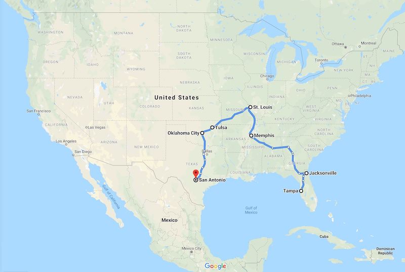 Map Of 7 Most Affordable Big Cities In The US
