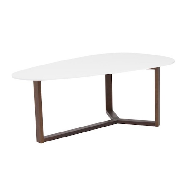 White coffee table