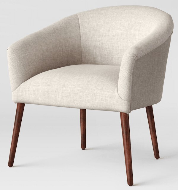 Midcentury modern chair from Target.