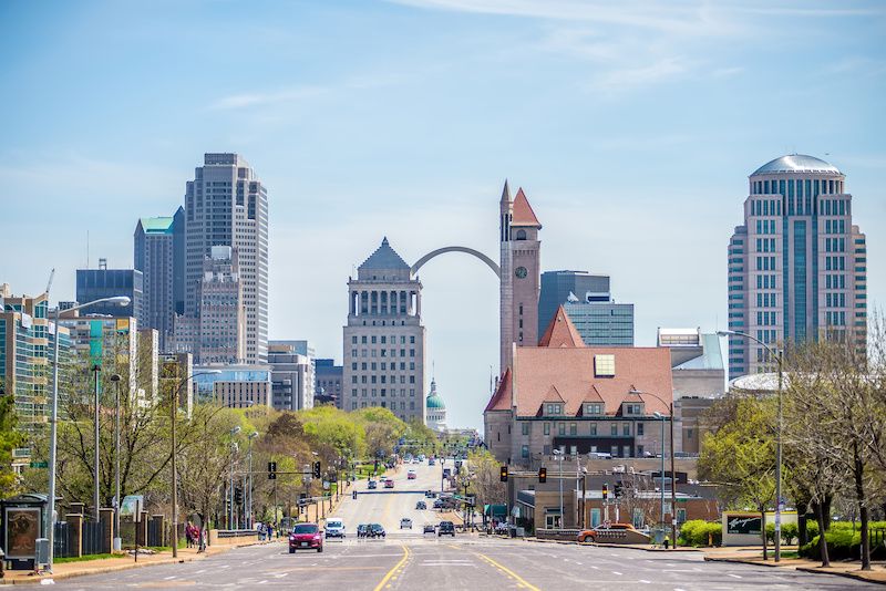 Most Affordable Big Cities In The US St. Louis, Missouri