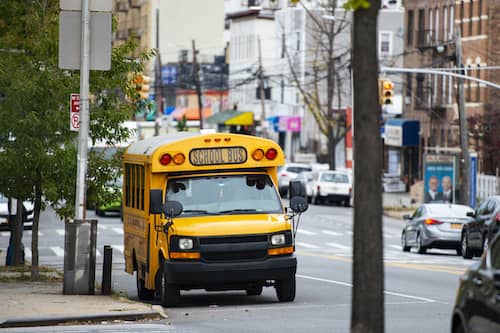 Bronx school bus