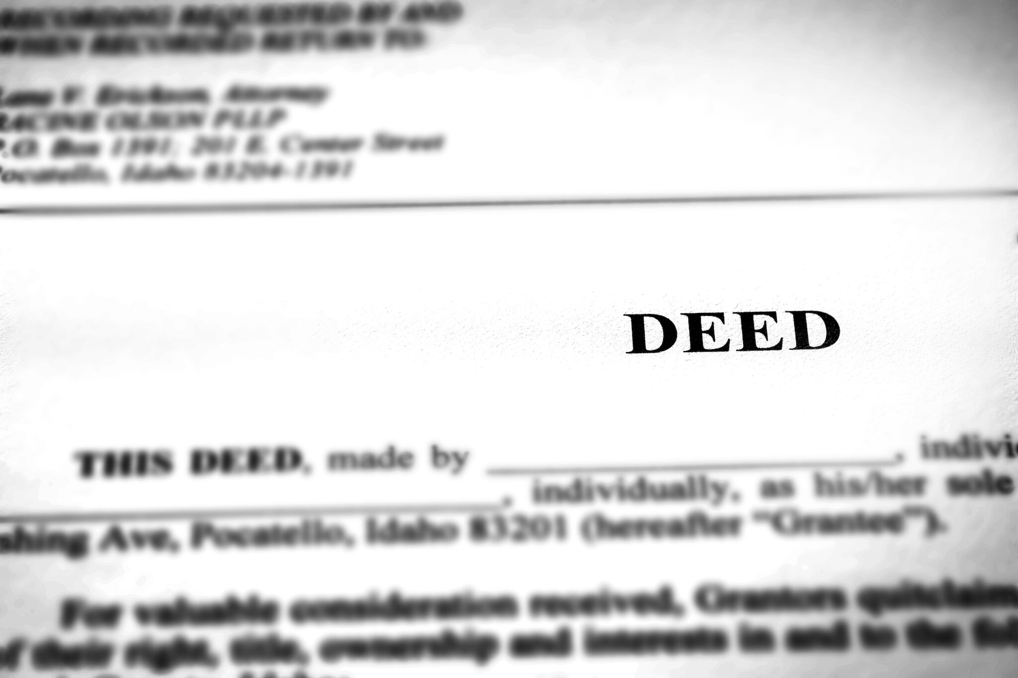 property deed