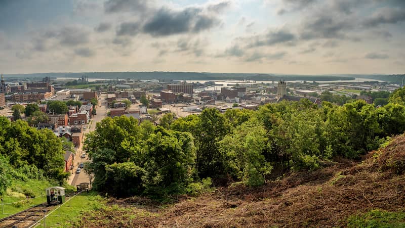 Scenic Dubuque Iowa