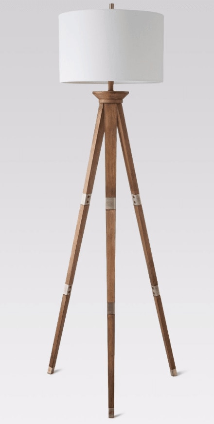 Tripod lamp from Target.