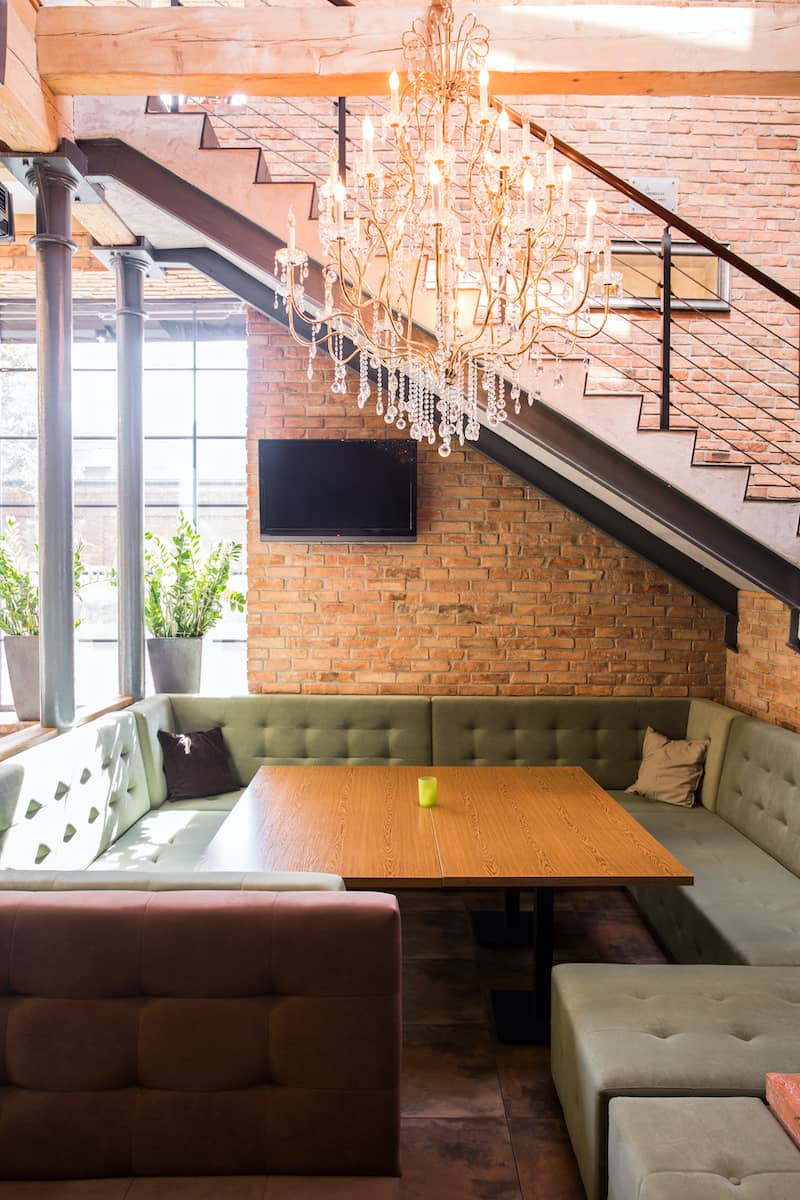 seating under stairs