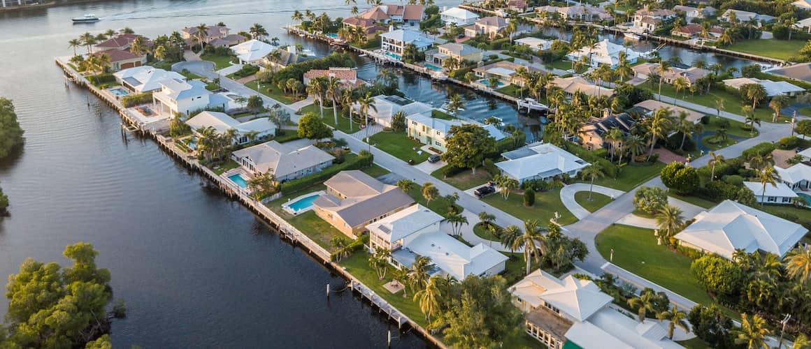 waterfront housing development