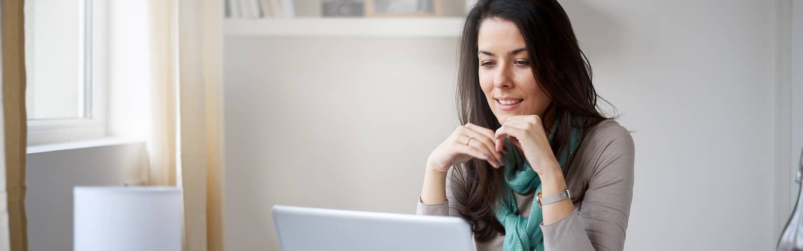 Woman On Laptop
